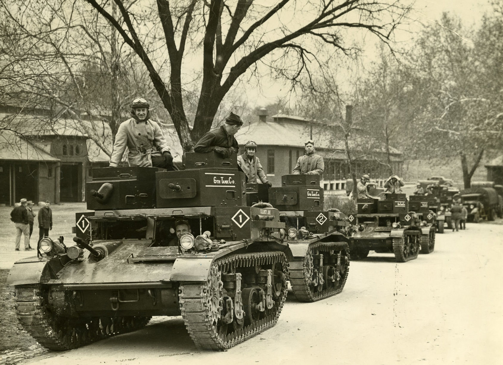 1939: Off for training
